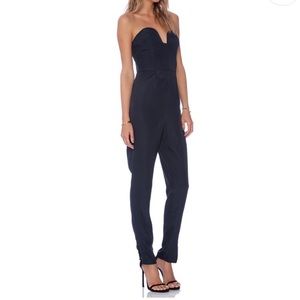 Keepsake the label navy blue jumpsuit